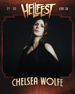 Chelsea Wolfe Instagram - playing @hellfest France & @festivalmystic Poland in June 2024 🖤