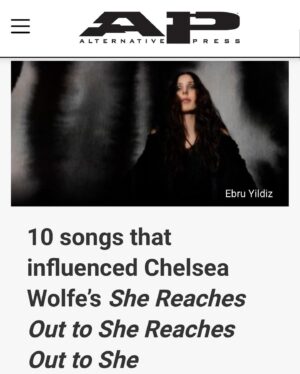 Chelsea Wolfe Instagram - my new album comes out this Friday! 🥚
here’s some recent features - links in stories 🤍