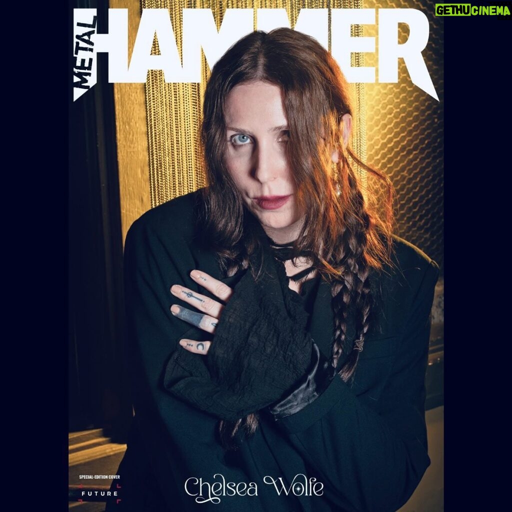 Chelsea Wolfe Instagram - recent press roundup 🤍 @witchologymag @metalhammeruk @noctex @polyesterzine @noirpourfemmes happy Gemini season ♊️