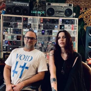 Chelsea Wolfe Instagram - throwback to being in the studio with producer @davesitek creating She Reaches Out to She Reaches Out to She
