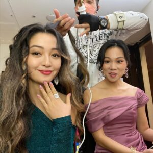 Chelsea Zhang Instagram - Our last collaboration: sharing never before seen #bts from the film Love in Taipei, adapted from the @harpercollins novel, Loveboat, Taipei by @abigailhingwen. Thank you to @chelseatzhang for the photos and for playing our Sophie Ha. 

Loveboat, Taipei follows the journey of Ever Wong from Ohio to Taipei, for a summer program notorious for its romance and revelry — a novel inspired by the actual program nicknamed Loveboat after the American TV show, attended by Abigail as a student at Harvard. Loveboat Reunion brings the gang back together as Sophie and Xavier team up to take back control of their lives. And Loveboat Forever follows the gang six years later as Ever’s younger sister heads to Loveboat. 

The film is available on @paramountplus @amazonprime @appletv @youtube.

Chelsea and Abigail were in their first public conversation about the film and books at @annabellesbookclubla. See @abigailhingwen’s feed for the full Livestream.

Thank you so much for being on this magical journey with us!

#loveintaipei #loveboattaipei #booktofilm #filmtok #movie #movies #amazonprime #aapi #booktok #movietok #behindthescenes #romcom #xokitty #hungergames #thehungergames #rossbutler #nicohiraga