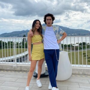 Chelsea Zhang Instagram - Our last collaboration: sharing never before seen #bts from the film Love in Taipei, adapted from the @harpercollins novel, Loveboat, Taipei by @abigailhingwen. Thank you to @chelseatzhang for the photos and for playing our Sophie Ha. 

Loveboat, Taipei follows the journey of Ever Wong from Ohio to Taipei, for a summer program notorious for its romance and revelry — a novel inspired by the actual program nicknamed Loveboat after the American TV show, attended by Abigail as a student at Harvard. Loveboat Reunion brings the gang back together as Sophie and Xavier team up to take back control of their lives. And Loveboat Forever follows the gang six years later as Ever’s younger sister heads to Loveboat. 

The film is available on @paramountplus @amazonprime @appletv @youtube.

Chelsea and Abigail were in their first public conversation about the film and books at @annabellesbookclubla. See @abigailhingwen’s feed for the full Livestream.

Thank you so much for being on this magical journey with us!

#loveintaipei #loveboattaipei #booktofilm #filmtok #movie #movies #amazonprime #aapi #booktok #movietok #behindthescenes #romcom #xokitty #hungergames #thehungergames #rossbutler #nicohiraga