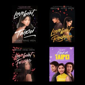 Chelsea Zhang Instagram - Our last collaboration: sharing never before seen #bts from the film Love in Taipei, adapted from the @harpercollins novel, Loveboat, Taipei by @abigailhingwen. Thank you to @chelseatzhang for the photos and for playing our Sophie Ha. 

Loveboat, Taipei follows the journey of Ever Wong from Ohio to Taipei, for a summer program notorious for its romance and revelry — a novel inspired by the actual program nicknamed Loveboat after the American TV show, attended by Abigail as a student at Harvard. Loveboat Reunion brings the gang back together as Sophie and Xavier team up to take back control of their lives. And Loveboat Forever follows the gang six years later as Ever’s younger sister heads to Loveboat. 

The film is available on @paramountplus @amazonprime @appletv @youtube.

Chelsea and Abigail were in their first public conversation about the film and books at @annabellesbookclubla. See @abigailhingwen’s feed for the full Livestream.

Thank you so much for being on this magical journey with us!

#loveintaipei #loveboattaipei #booktofilm #filmtok #movie #movies #amazonprime #aapi #booktok #movietok #behindthescenes #romcom #xokitty #hungergames #thehungergames #rossbutler #nicohiraga