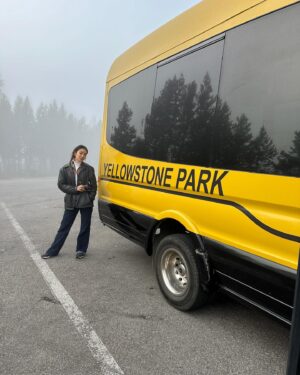 Chelsea Zhang Instagram - ayo 变成(biàn chéng) video 

Yellowstone 🦬✨⛰️ America’s 1st National Park ✔️
& no i don’t watch yellowstone 😂