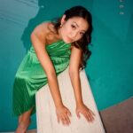 Chelsea Zhang Instagram - ✨✨ backyard film by the amazing, unstoppable, and flawless @thetaliaclaire !!!!!! Makeup by the one and ONLY @kittbash !!!! Dress: @commense.official