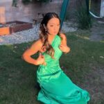 Chelsea Zhang Instagram - ✨✨ backyard film by the amazing, unstoppable, and flawless @thetaliaclaire !!!!!! Makeup by the one and ONLY @kittbash !!!! Dress: @commense.official