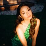 Chelsea Zhang Instagram - ✨✨ backyard film by the amazing, unstoppable, and flawless @thetaliaclaire !!!!!! Makeup by the one and ONLY @kittbash !!!! Dress: @commense.official
