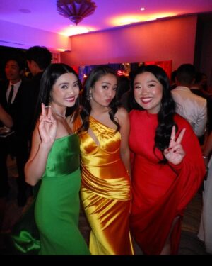 Chelsea Zhang Instagram - 🫨✨ unforgettable gala 2023 ✨🫨 

Makeup: @tingmakeup 
Hair: @hairbardot 
Dress: @ladivine_bycd 
Nails: @leomoonxnails 

get dolled up and celebrate my friends? Say lesss 💛 Thank you @character.media ✨for this community ❤️‍🔥

👀 andddd cont to stream Love in Taipei on @paramountplus!! 

#unforgettablegala2023 #charactermedia