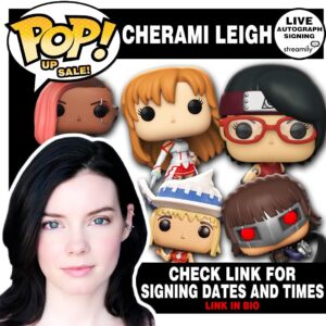 Cherami Leigh Instagram - Holiday POP Up Signing on Streamily. Signing next week. Very Limited Quantities and they are selling out quick!