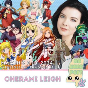 Cherami Leigh Instagram - This weekend!! See you soon @mississippianimefestival! So excited for my first convention of the year!