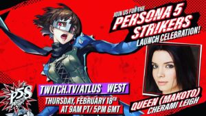 Cherami Leigh Instagram - #persona5strikers #pcb #atlus #queen
