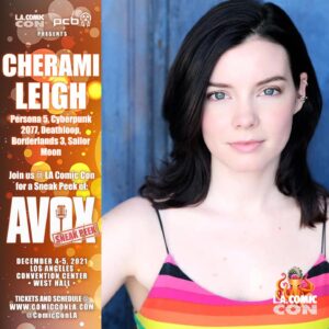 Cherami Leigh Instagram - I’ll be at @avoxla at @comicconla Saturday December 4th for panels and an AVOX signing and Sunday December 5th I’ll be in the AVOX West Hall to sign your personal items and hang out! I’m so excited to see you there!