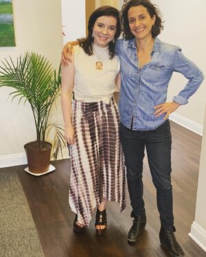 Cherami Leigh Instagram - Shout out to @sgoldish for being our captain since the beginning and directing #SailorMoon for 6 years! We took this at my final Sailor Venus recording session... right before I cried. Love the team at #Studiopolis and #VIZ for all the love and hard work and sparkles that went into this show. #sailormoonredraw