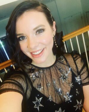 Cherami Leigh Instagram - What a day! Thank you @BAFTA #BAFTAGames for such a beautiful ceremony to celebrate the work of the last year. To say I was honored to be invited is an understatement of understatements. It has been a dream I didn’t let myself dream because it seemed too far out of reach. While I would have loved to celebrate in person with everyone at the beautiful venue in the UK- it was such a joy to see and hang out with my fellow nominees during the show and to meet so many wonderful talented creators who love this industry, the fans and their craft so much. Thank you to the many many people who taught me, guided me and supported me so that I could experience today- from family, to teachers, directors, agents, producers, creative teams and more. It isn’t one job or one project that makes the dream real- it’s learning and growing throughout the journey of your life and your career. And I am so excited to see what I get to learn next! Shoutout to the INCREDIBLE @laurabaileyvo for her majorly deserved win today! So thrilled for you! And thank you to my wonderful agents at @a3artistsagency in the #VO department for these beautiful flowers! ❤️💕#cyberpunk2077 #bafta