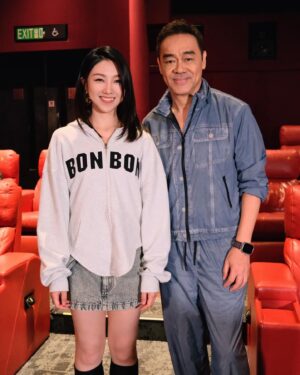 Cherry Ngan Instagram - 《談判專家》首映禮🌹榮幸參與其中～終於看到成品了！
#邱禮濤導演 #談判專家 #CrisisNegotiators