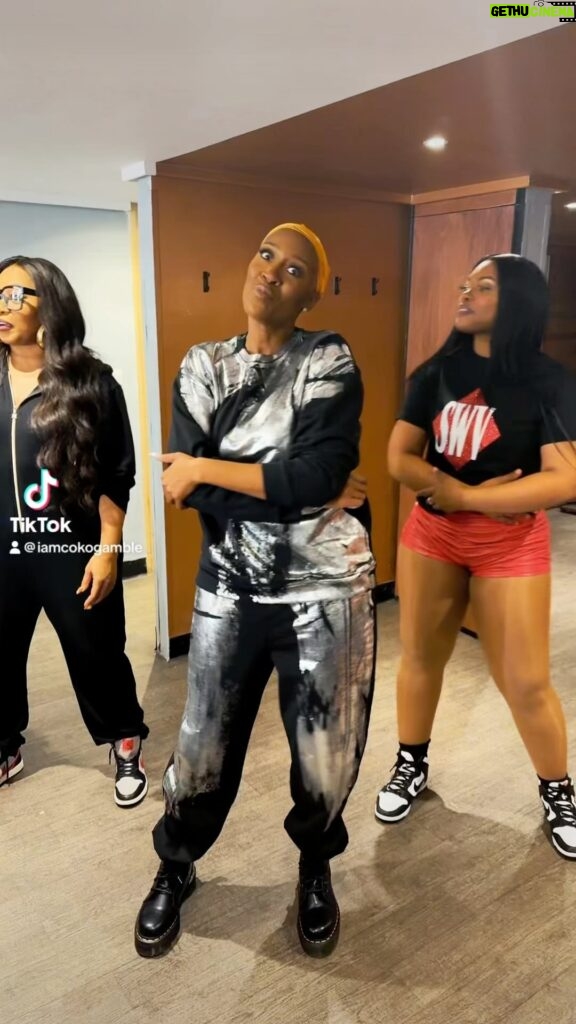 Cheryl 'Coko' Gamble Instagram - When you’re old and still wanna be young. 😂😂😂 @deja.packer always got us doing something. 😂😂😂 #swv #backitupanddumpit