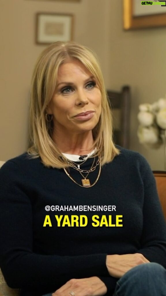 Cheryl Hines Instagram - Cheryl Hines discusses the offer Larry David made to her to never have a yard sale again 😂 #cherylhines #CurbYourEnthusiasm #larrydavid