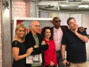 Cheryl Hines Instagram - The crew. I'm going to miss this. 
Curb Your Enthusiasm's final season is on now. 🥲😊 on @streamonmax 
#curbyourenthusiasm #larrydavid #curb #susieessman #jbsmoove #jeffgarlin #finalseason #bts