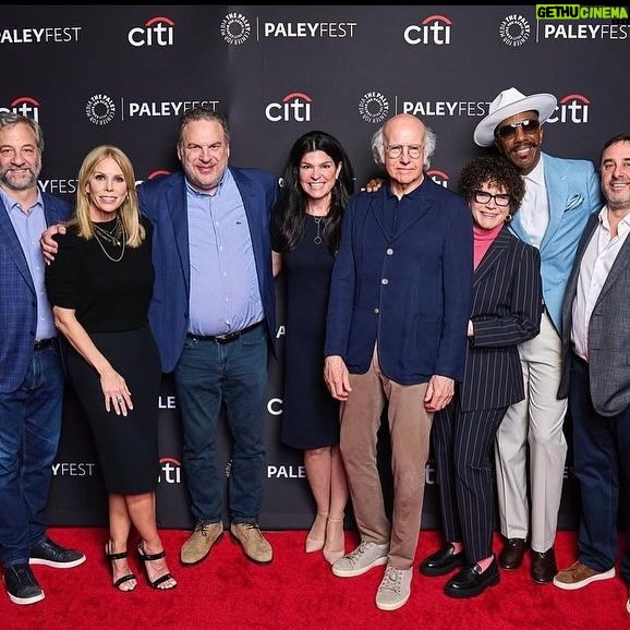Cheryl Hines Instagram - Thank you @paleycenter for having us "That's what makes it so much fun, the actors and the cast, they kill me. I couldn't imagine ever having more fun in my life than I did doing that show." Larry David #larrydavid #curbyourenthusiasm