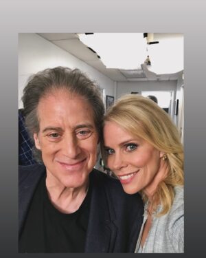 Cheryl Hines Instagram - When I was young I had the biggest crush on Richard Lewis. He was the funniest person on stage and the most handsome comedian. Then when I was cast on Curb Your Enthusiasm, I got to work with him and it was a dream come true. Through the years I learned who Richard really was and the gifts he gave. Yes, he was the comedian I fell in love with, but he was also one of the most loving people I know. He would take time to tell the people he loved what they meant to him - especially in recent years. In between takes on Curb, he would tell me how special I was to him and how much he loved me. 
To be loved by Richard Lewis. A true gift. 
I love you Richard. 
You will be missed. 
Sending my love to Joyce and to all of Richard's family. 💙
Larry, Richard adored you. But you know that.