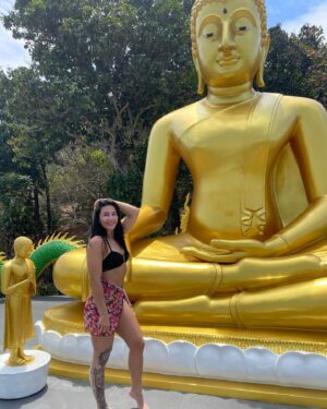 Cheyanne Buys Instagram - Thank you Buddha Island. You were magical ✨🌴🇹🇭