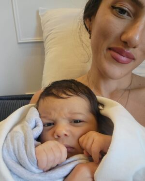 Cheyanne Buys Instagram - 1 month old today! Nothing in this world can prepare you to be a mother but it sure is the best thing✨ Everyday I’m learning how to be better for you Devi. I love you 🫶🏼