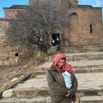 Cheyanne Buys Instagram - Devis first trip to the capitol of Georgia 🇬🇪 And first time in church ✨ And yes I am using his burp cloth as my head wrap 😊