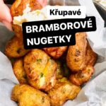 Chila Ta Thuy Instagram - Recept o 3 ingrediencích! Jakoby. #spetkachili #bramborovenugetky #jednoduchyrecept #notreally Ingredience:⠀ 350 g brambor ⠀ 2 lžíce bramborového škrobu ⠀ hrst petržele ⠀ parmazán dle libosti ⠀ sůl ⠀ olej na smažení (smažte idealně při teplotě 165 C)⠀ ⠀ Dip: ⠀ kus pórku⠀ 20 g másla⠀ 1 lžíce basamica ⠀ 3 lžíce zakysané smetany⠀ sůl a pepř⠀