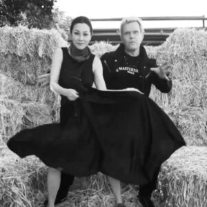 China Chow Instagram - IN A NUTSHELL. 
SOUND ON @billyidol
Disclaimer: Me bending over was actually me trying to CATCH MY FALL & Billy’s silly reflexes kicked in... A funny moment caught on boomerang x