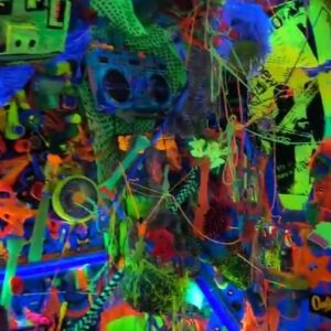 China Chow Instagram - Cosmic Cavern by 
@kennyscharf 
@honorfrasergallery