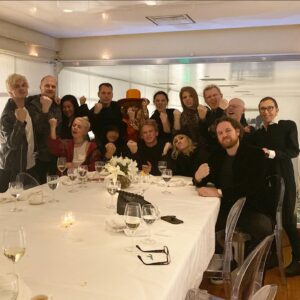 China Chow Instagram - HAPPY BIRTHDAY BILLY!
Thank you to Shepard, Amanda, John, Nancy, Laurence, Bonnie, Alex, Willem, Gracie, Miley, Cody, Linda, JD, Vanessa and my father for loving Billy. 
Thankful that we pulled off a surprise birthday dinner 2 years in a row. I have a feeling that next year won’t be as easy. 
@billyidol @obeygiant @bonniebluebroad @willemwolfe @mileycyrus @codysimpson @lindaramone @vanessa_rano_chow @threetrax @mrchow xo