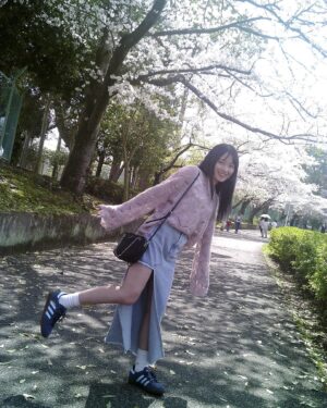 Chisaki Morito Instagram - 桜の季節十分に楽しんだ！！！🌸
　
　
　

#トイカメラ 
#キッズカメラ 
#ちさきふく