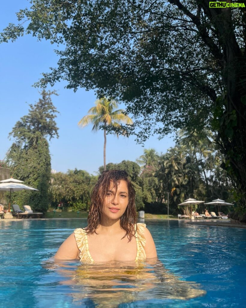 Chitrashi Rawat Instagram - Chasing summer vibes, one pool at a time.🌻