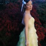 Chloé Hayden Instagram - I truly and utterly can not explain the utter joy and magic that was the Bridgerton premiere; as a teenager who wore her princess dress every day because it felt safer to play pretend than it did to be herself, getting to dress up as a princess again, but as completely and confidently Chloé, was truly something. What an honour to be invited, to play princess, to watch the first episode of Bridgerton (guys, you are NOT READY for this season I am TELLING YOU). I truly have lucky girl syndrome. I have to pinch myself every day. Thank you thank you thank you @netflixanz @bridgertonnetflix for inviting me Dress: vintage gown courtesy of @venus_and_rose_photography Shoes: @fluevog MUA: @ellajeanhairandmakeup