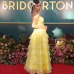 Chloé Hayden Instagram - I truly and utterly can not explain the utter joy and magic that was the Bridgerton premiere; as a teenager who wore her princess dress every day because it felt safer to play pretend than it did to be herself, getting to dress up as a princess again, but as completely and confidently Chloé, was truly something. What an honour to be invited, to play princess, to watch the first episode of Bridgerton (guys, you are NOT READY for this season I am TELLING YOU). I truly have lucky girl syndrome. I have to pinch myself every day. Thank you thank you thank you @netflixanz @bridgertonnetflix for inviting me Dress: vintage gown courtesy of @venus_and_rose_photography Shoes: @fluevog MUA: @ellajeanhairandmakeup