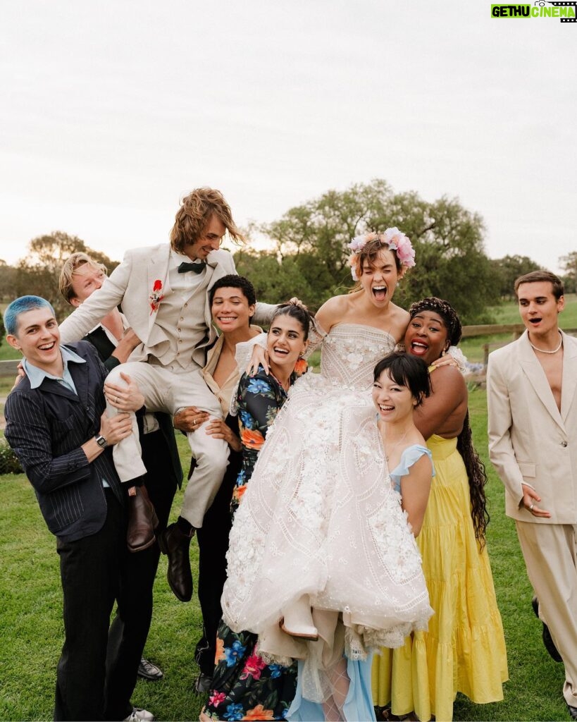 Chloé Hayden Instagram - Heartbreak High star Chloe Hayden and her partner Dylan Rohan invited marie claire to attend their gorgeous fairytale wedding in January this year. The actor says, “We knew that we wanted it to feel like us above anything.” And her new husband agreed, “We wanted it to feel like a party.” To see all the stunning photographs and read about their romantic love story, check out the link in bio and the new issue of #MarieClaireLifestyle, on sale now. Photography: The Couples Photographer, Nick Watson (@weddingswithnick)