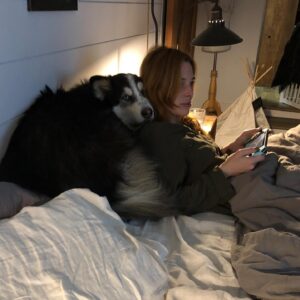 Chloe Dykstra Instagram - Firmly(ish) in my 30’s, I recently looked back on my life and have discovered that the actual love of my life has really been Laika all along. 

Happy 7th birthday, best girl.
