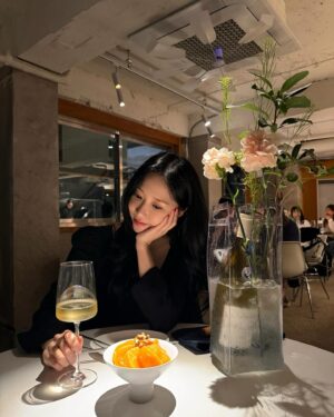 Cho Lee-hyeon Instagram - 무려 한달전🥂🍧
