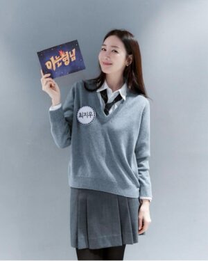 Choi Ji-woo Instagram - 내가 언제 또 교복을 입어보겠어~~😅