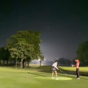 Chollatorn Pratchyaroongroj Instagram - Night golf calling ⛳️🌝 #jamsgolfjourney