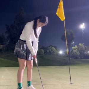 Chollatorn Pratchyaroongroj Instagram - Night golf calling ⛳️🌝 #jamsgolfjourney