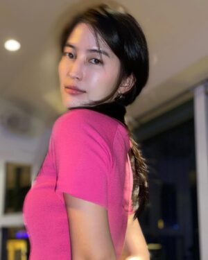 Chollatorn Pratchyaroongroj Instagram - หมวยรายงานตัวค่ะ 🌺🧧❤️ #pomelogirls
