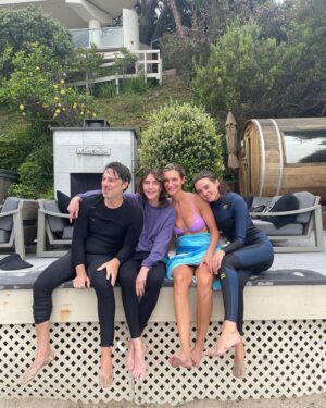 Christa Miller Instagram - If you need me this weekend, I’ll be right here, falling 100 times while eFoiling. But don’t worry, I get up in the end!! ☀️🌊