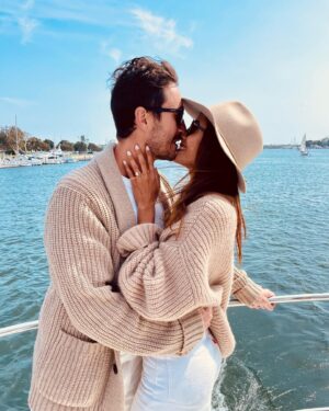 Christel Khalil Instagram - A couple months ago I said yes to the love of my life. We hate taking pictures so thank you to our beautiful friends for finally making us! Thank you @indigolabyogi for being such an amazing photog. And thank you @srestagn for asking me to be your partner in life. I could not be happier to tether myself to you forever….(and yes, dressing the same that day was a true accident 😆)