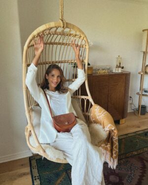 Christel Khalil Instagram - I’m ready for summer in my summer color palette!

Outfit Details Tagged.