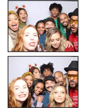 Christel Khalil Instagram - Fun was had with the best cast and crew around. Happy Holidays! 🎄⛄️🎅🏾