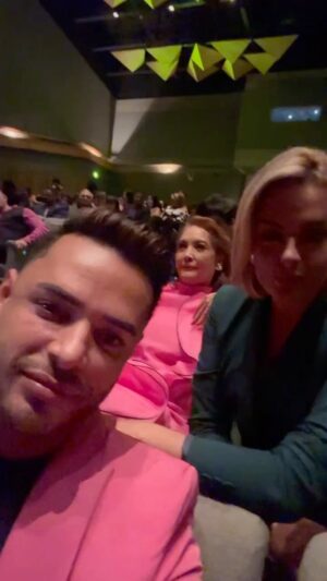 Christina Dieckmann Instagram - Con mi queridísimo amigo @rmurieles , disfrutando del evento “ Mister  Universo Venezuela 2023🏆”