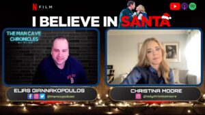 Christina Moore Instagram - Christina Moore @ladychristinamoore christinamoore recently joined host Elias in the cave! This December, Moore has two family holiday films premiering worldwide. First, she stars in and produced the Netflix holiday film “I Believe In Santa” which premieres on December 14th. She also produced the HBO Max holiday film “A Hollywood Christmas” which premiered on December 1st.

I BELIEVE IN SANTA – Netflix 12/14 (Christina stars in and produced)

Sensible Lisa (Christina Moore) and logical Tom (played by Christina’s real-life husband, John Ducey) seem made for each other, but when their first holiday season rolls around, the couple hits their first big relationship roadblock. Lisa’s practical boyfriend turns out to be obsessed with all things Christmas. Can you believe in love and Santa at the same time? Something’s bound to give! Christina’s character’s daughter is played by the amazing young talent, Violet McGraw.

A HOLLYWOOD CHRISTMAS - HBO Max 12/1 (Christina produced)

A successful Christmas movie director begins living her own Christmas movie when a handsome network exec shows up threatening to halt production on her latest film. Jessika Van, Josh Swickard & Missi Pyle star.

#subscribe now on your favorite #podcast #content #tvshow #movies #popculture #media #talkshow #youtube #youtubechannel #podcasts #entertainment  #interviews #actorslife #christinamoore #ibelieveinsanta #netflix #ahollywoodchristmas #christmasmovies #holidaymovies #holiday #christmas #ibelieveinsantanetflix