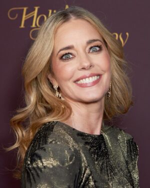 Christina Moore Instagram - How I feel: grateful beyond measure and excited beyond words. Last night @wbpictures and @hbomax through us an epic party to celebrate the launch of our Christmas movies. #AHollywoodChristmas #HolidayHarmony #AChristmasMystery I cannot wait to share them all with you #dreamteam #christmas #HBOXmas #HolidaysWithHBOMax  Face by @sheilaharrismakeup  dress @victoriabeckham
