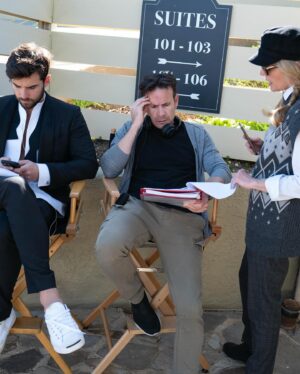 Christina Moore Instagram - This is my serious producer face. We released #holidayinthevineyards on #netlfix and have quickly joined the top 10!! Proud of all we did. Proud of this team and all of the obstacles we overcame. Remember February in LA. A fire hose of rain and snowmen on set. Go team go!! 

Thank you to everyone who gave it their all and for all of you that have been watching. 

Merry Everything Everyone. 

@aliafsharesx @alexranarivelo @solrodr @joshswickard @reubendp @jamie.christopherson @everlysings @jonathantinne @iconnorthomas @dahlingjett @mjaycooper @thatsoundg @saospeeds @kristystratemakeup @eileendavidsonofficial @edgecode @fadersandfades @sheilaharrismakeup @carlyjibson @lights.carlos.action @julianemmanuelrangel @ceciliafranco @johnducey @jordanpaley @daniel_aspro @omargooding @directorshaunpiccinino @charleygirl74 @houseofbroadnax